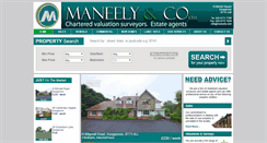 Desktop Screenshot of maneely.com